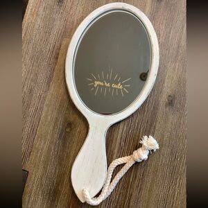✨NEW✨ Wooden "you're cute" Mirror